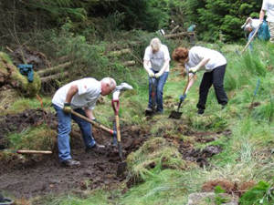 Gisburn Forest volenteers